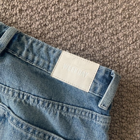 Weekday Line Vintage Look Straight Leg Jean - Picture 8 of 8